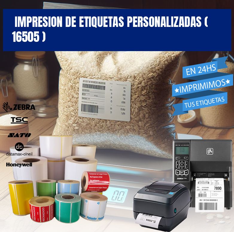 impresion de etiquetas personalizadas ( 16505 )
