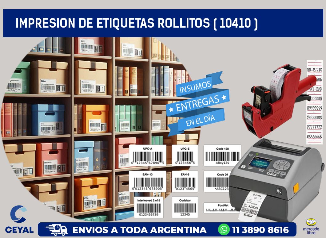 impresion de etiquetas rollitos ( 10410 )