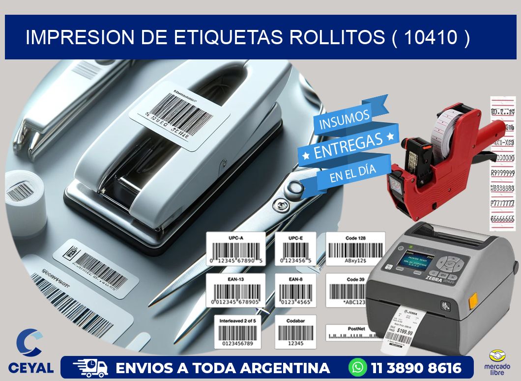 impresion de etiquetas rollitos ( 10410 )