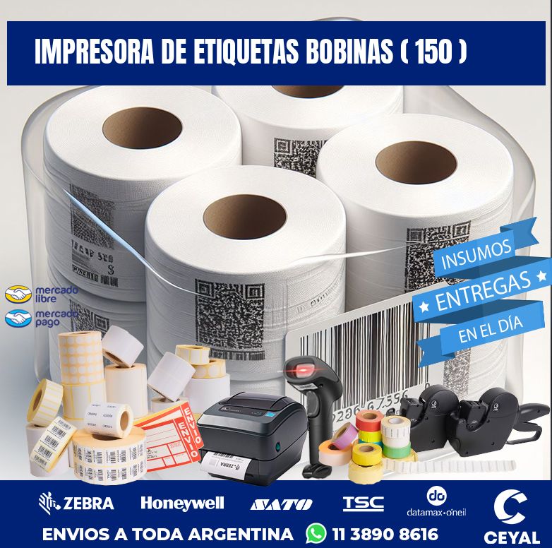 impresora de etiquetas bobinas ( 150 )