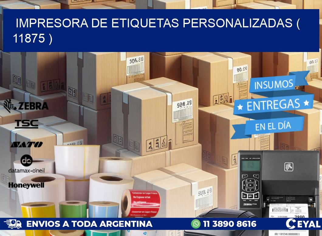 impresora de etiquetas personalizadas ( 11875 )