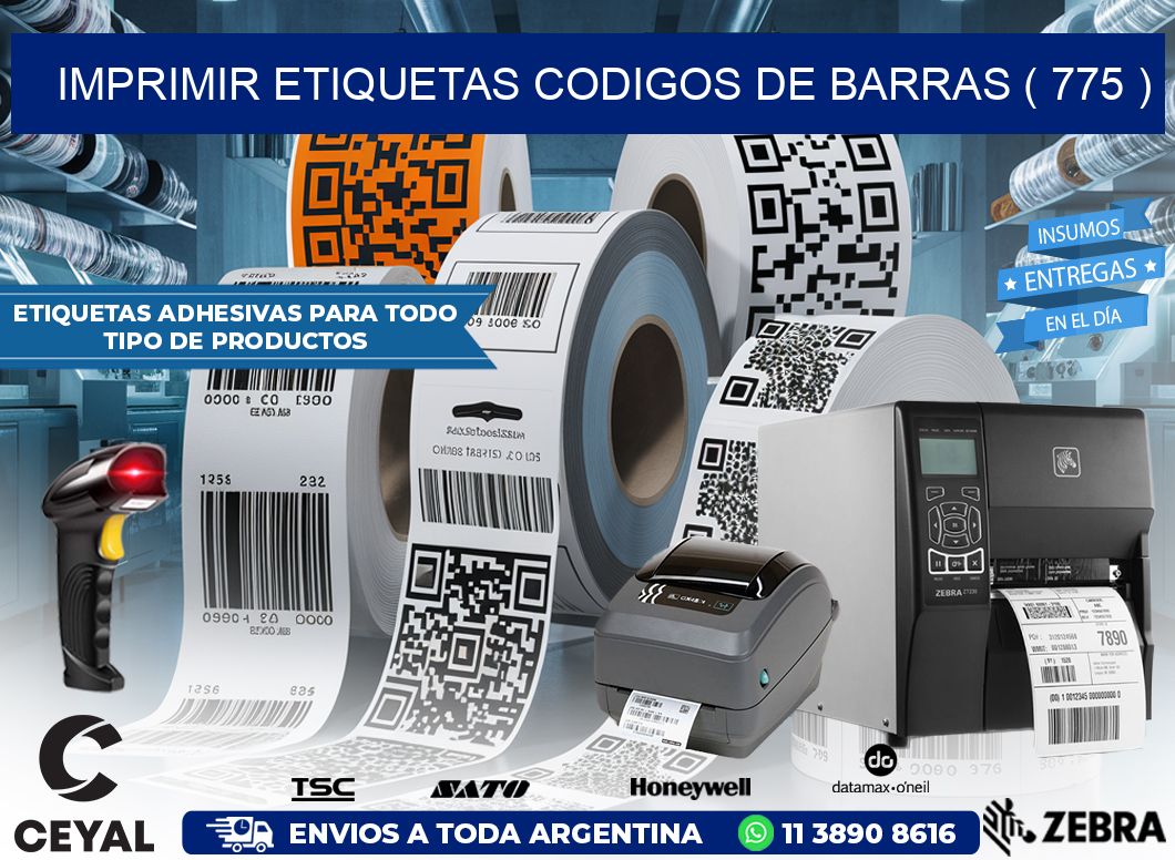 imprimir etiquetas codigos de barras ( 775 )