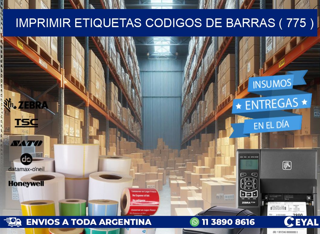 imprimir etiquetas codigos de barras ( 775 )