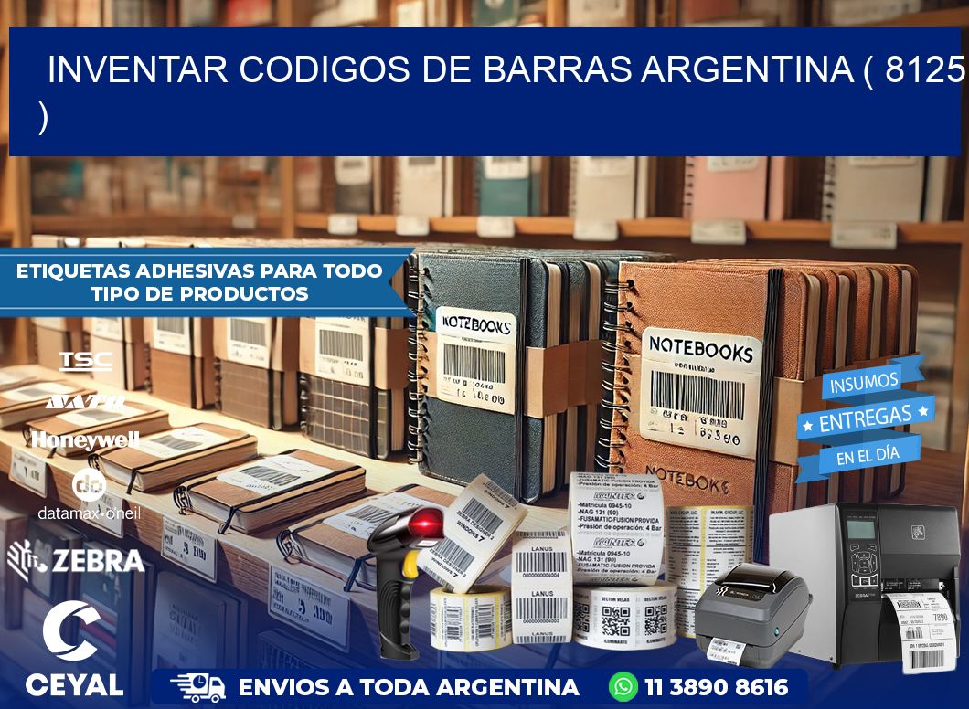 inventar codigos de barras argentina ( 8125 )