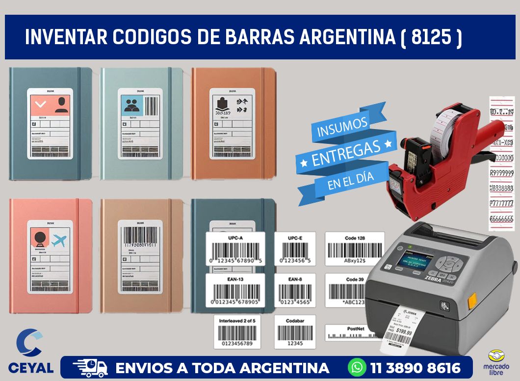 inventar codigos de barras argentina ( 8125 )
