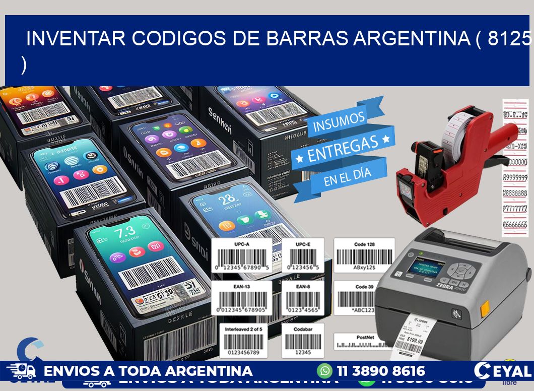inventar codigos de barras argentina ( 8125 )