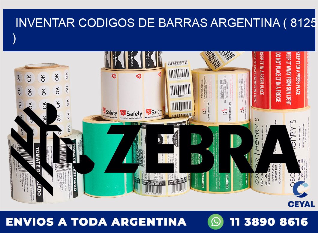 inventar codigos de barras argentina ( 8125 )