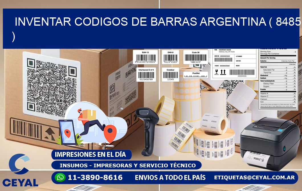inventar codigos de barras argentina ( 8485 )
