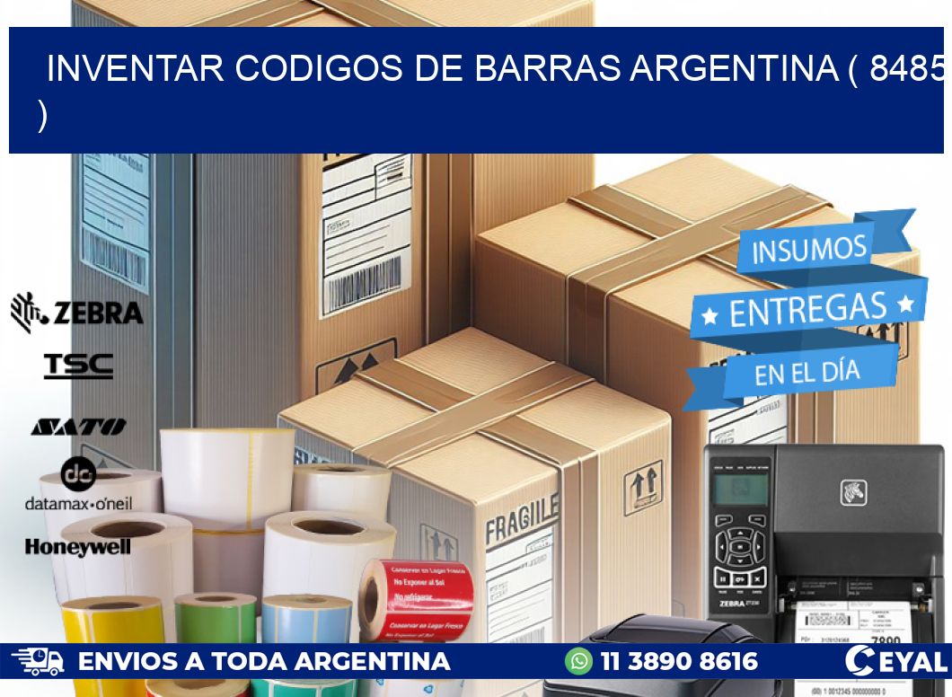 inventar codigos de barras argentina ( 8485 )