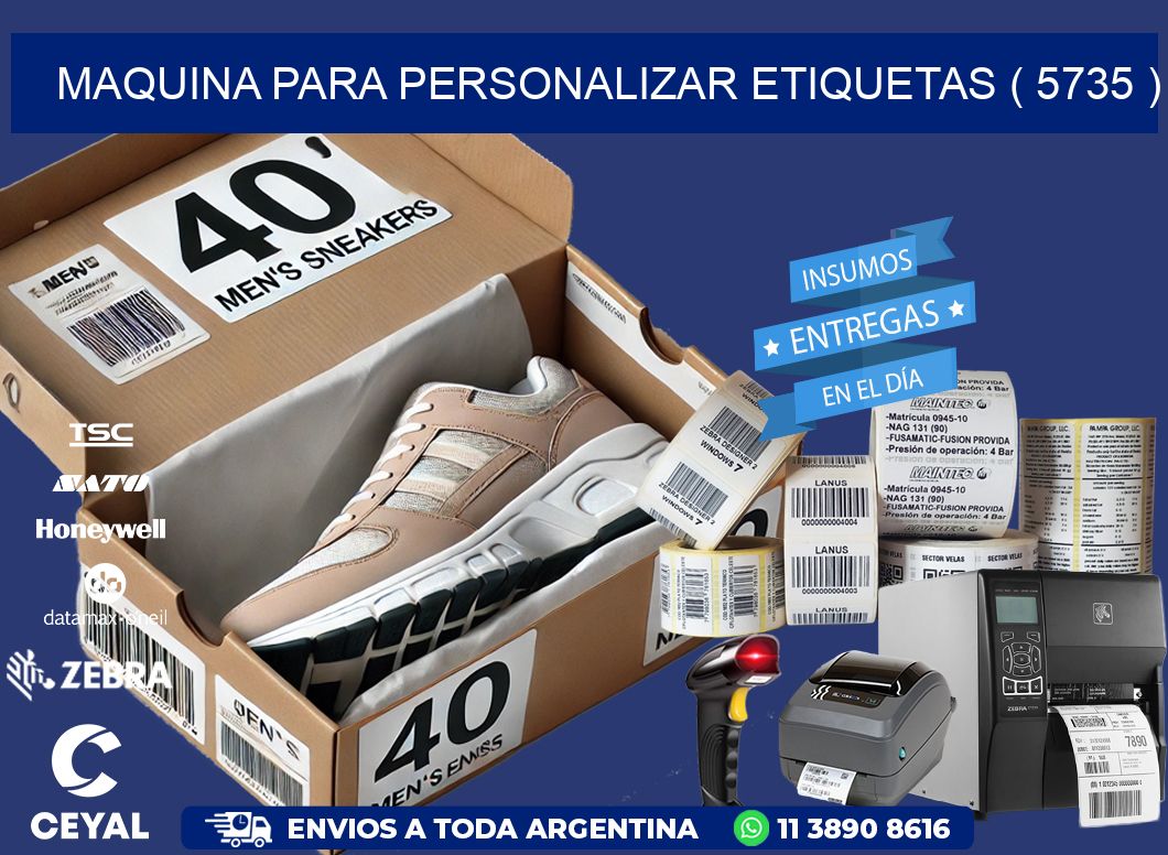 maquina para personalizar etiquetas ( 5735 )