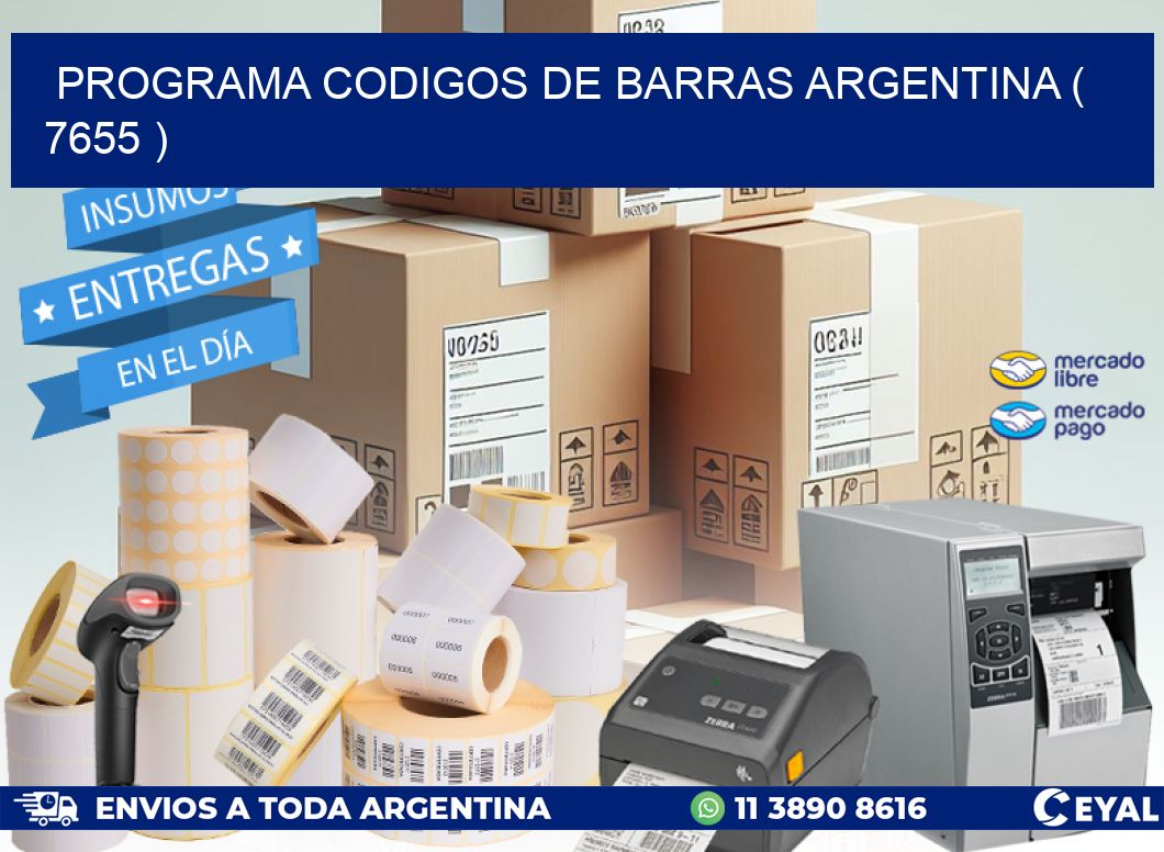 programa codigos de barras argentina ( 7655 )