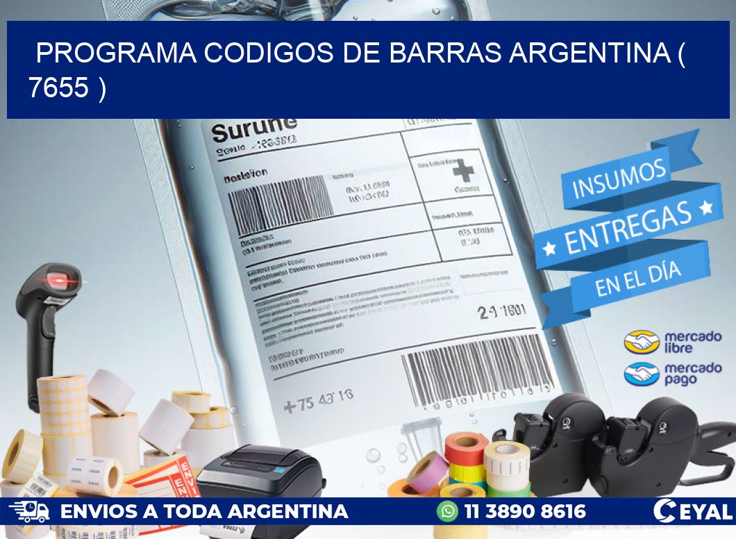 programa codigos de barras argentina ( 7655 )