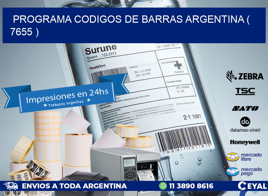 programa codigos de barras argentina ( 7655 )