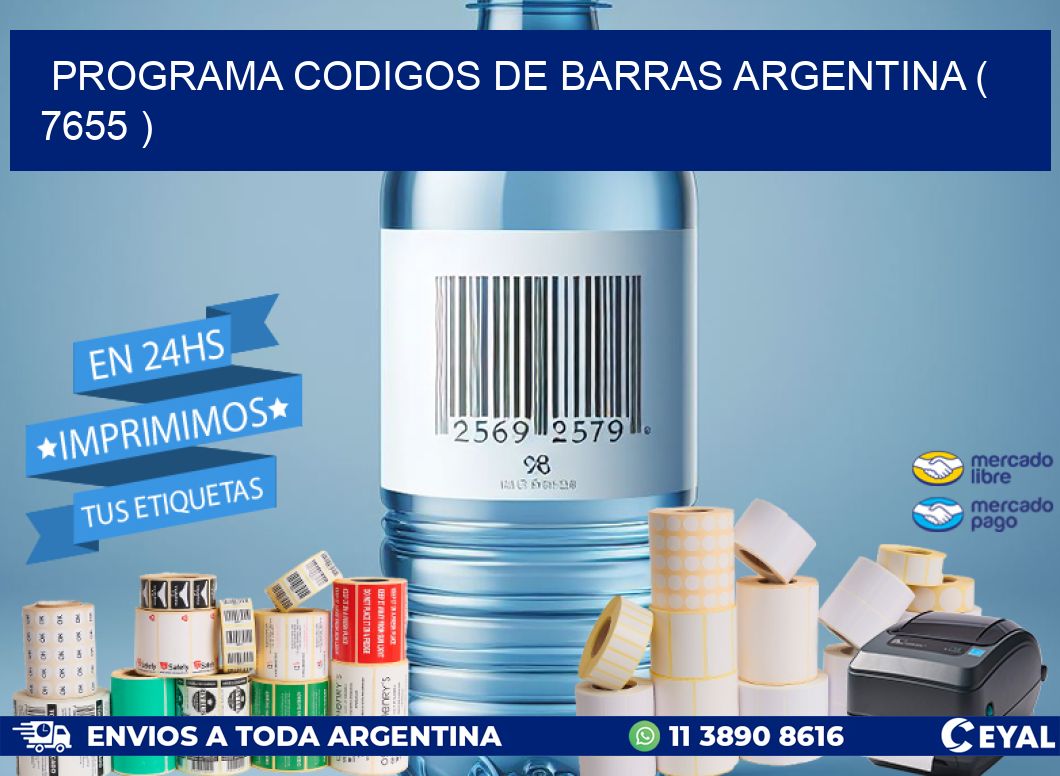 programa codigos de barras argentina ( 7655 )