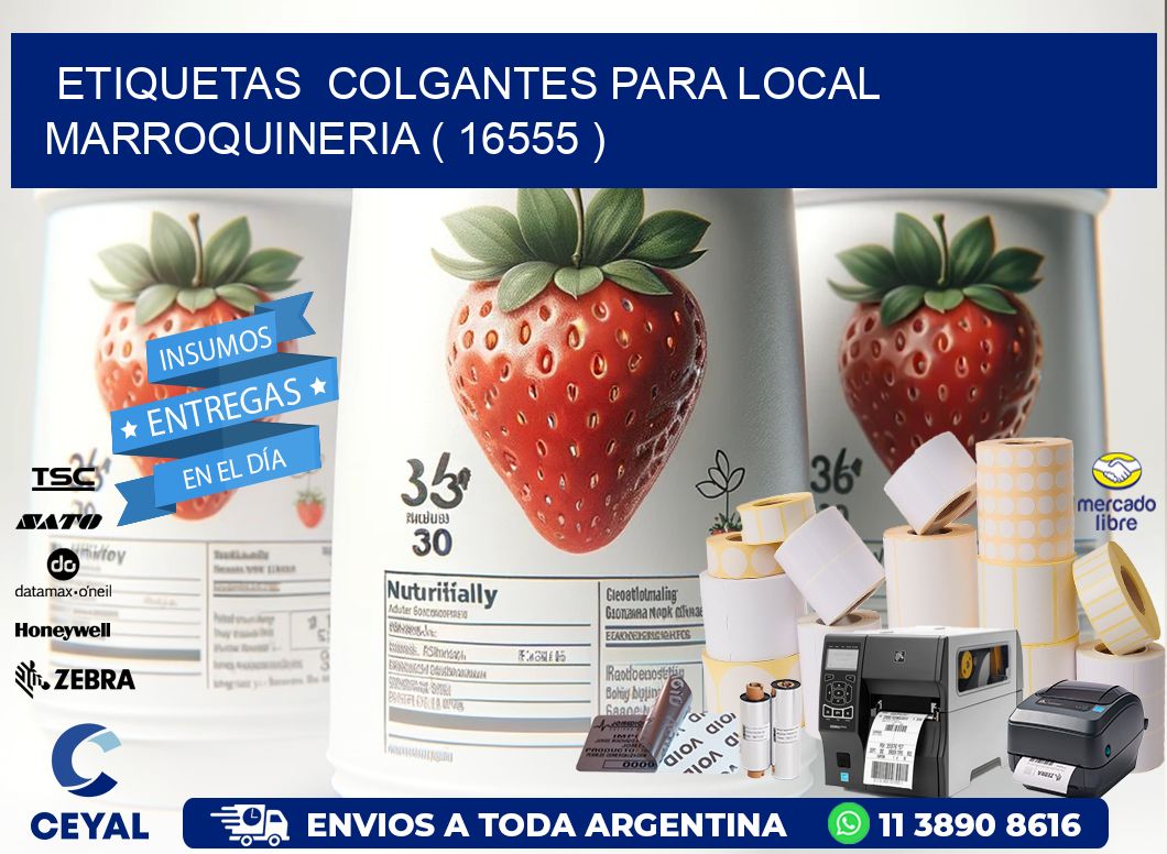 ETIQUETAS  COLGANTES PARA LOCAL MARROQUINERIA ( 16555 )