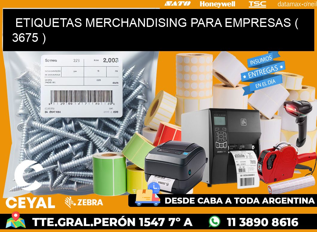 ETIQUETAS MERCHANDISING PARA EMPRESAS ( 3675 )