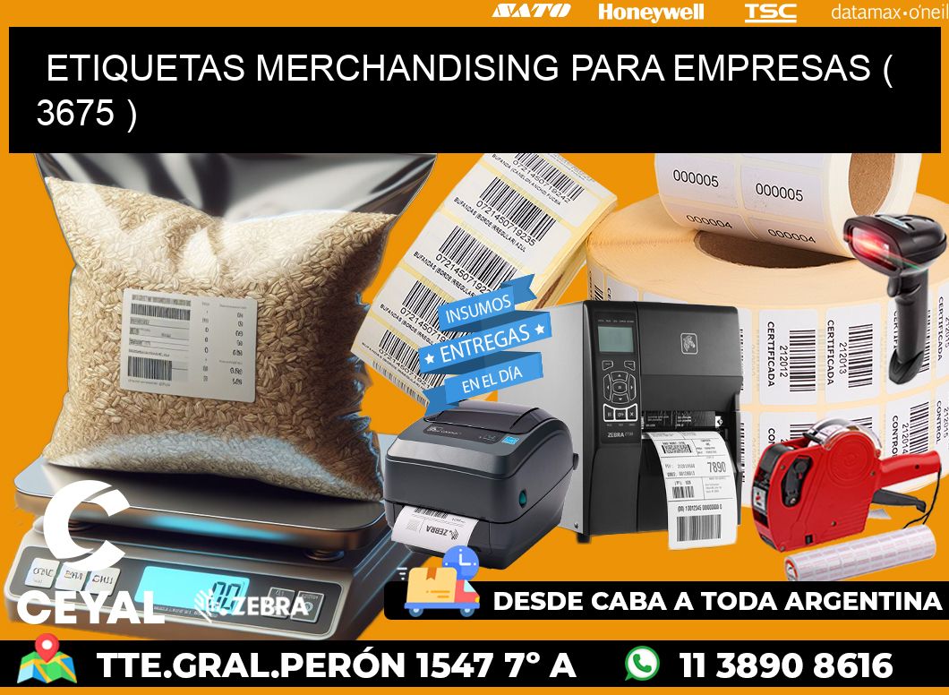 ETIQUETAS MERCHANDISING PARA EMPRESAS ( 3675 )