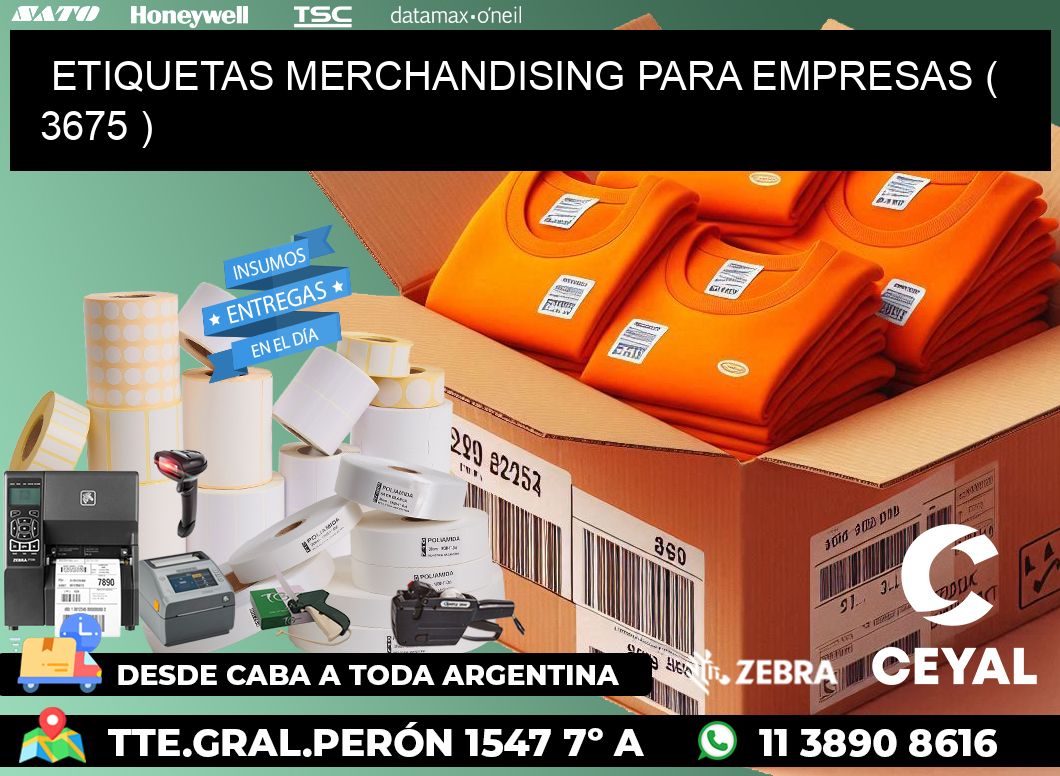 ETIQUETAS MERCHANDISING PARA EMPRESAS ( 3675 )