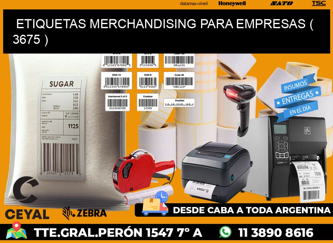 ETIQUETAS MERCHANDISING PARA EMPRESAS ( 3675 )