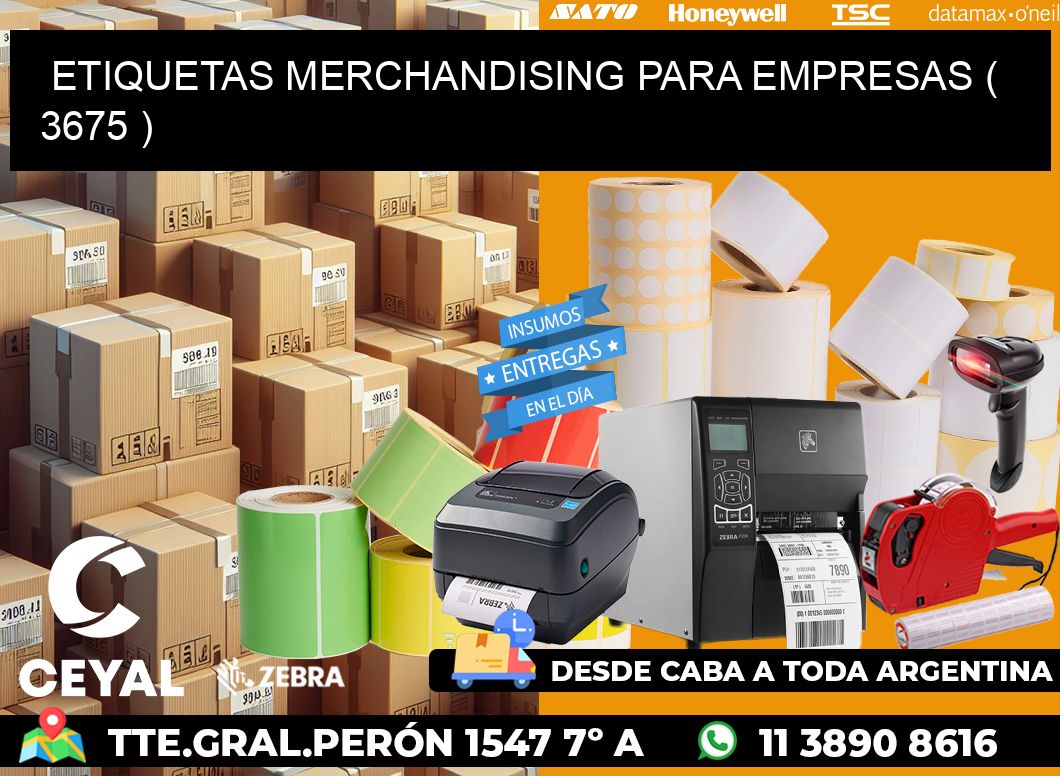 ETIQUETAS MERCHANDISING PARA EMPRESAS ( 3675 )