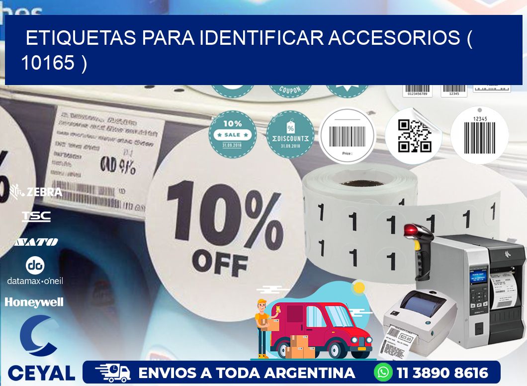 ETIQUETAS PARA IDENTIFICAR ACCESORIOS ( 10165 )