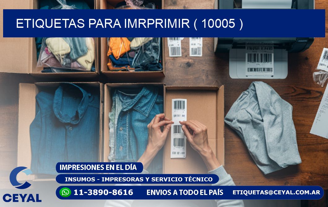 ETIQUETAS PARA IMRPRIMIR ( 10005 )