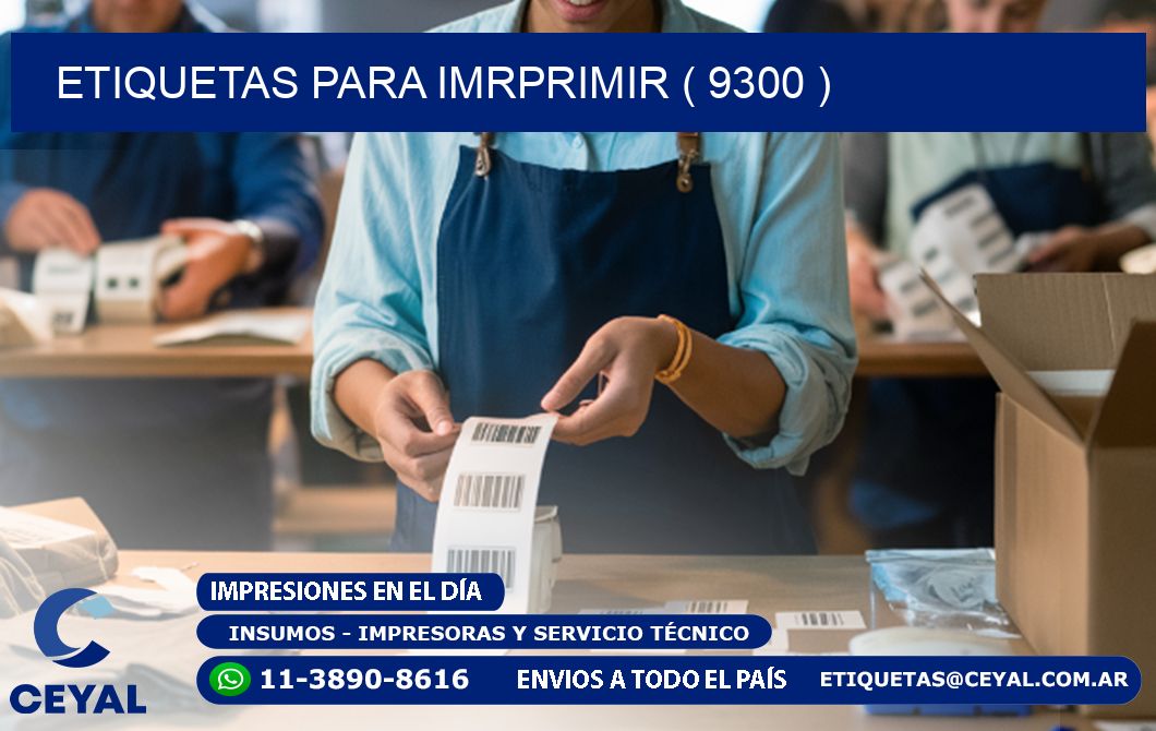 ETIQUETAS PARA IMRPRIMIR ( 9300 )