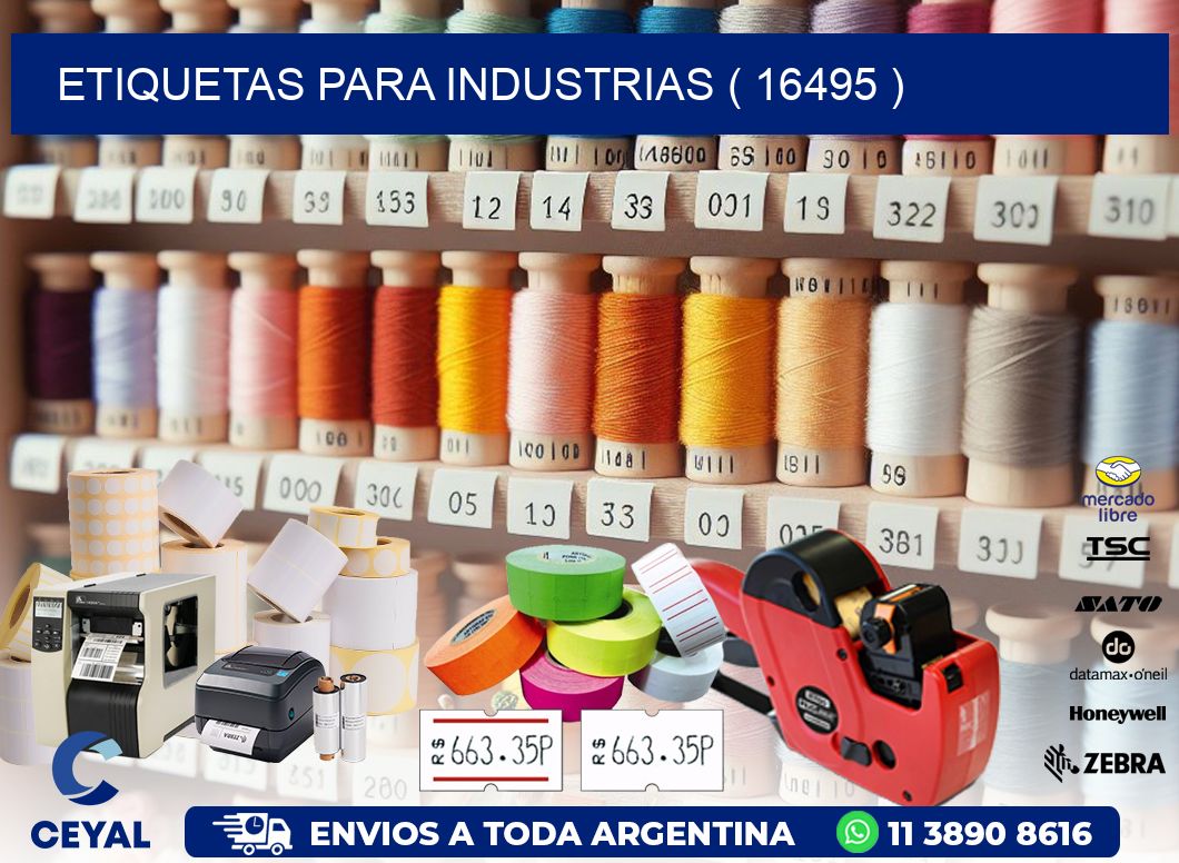 ETIQUETAS PARA INDUSTRIAS ( 16495 )