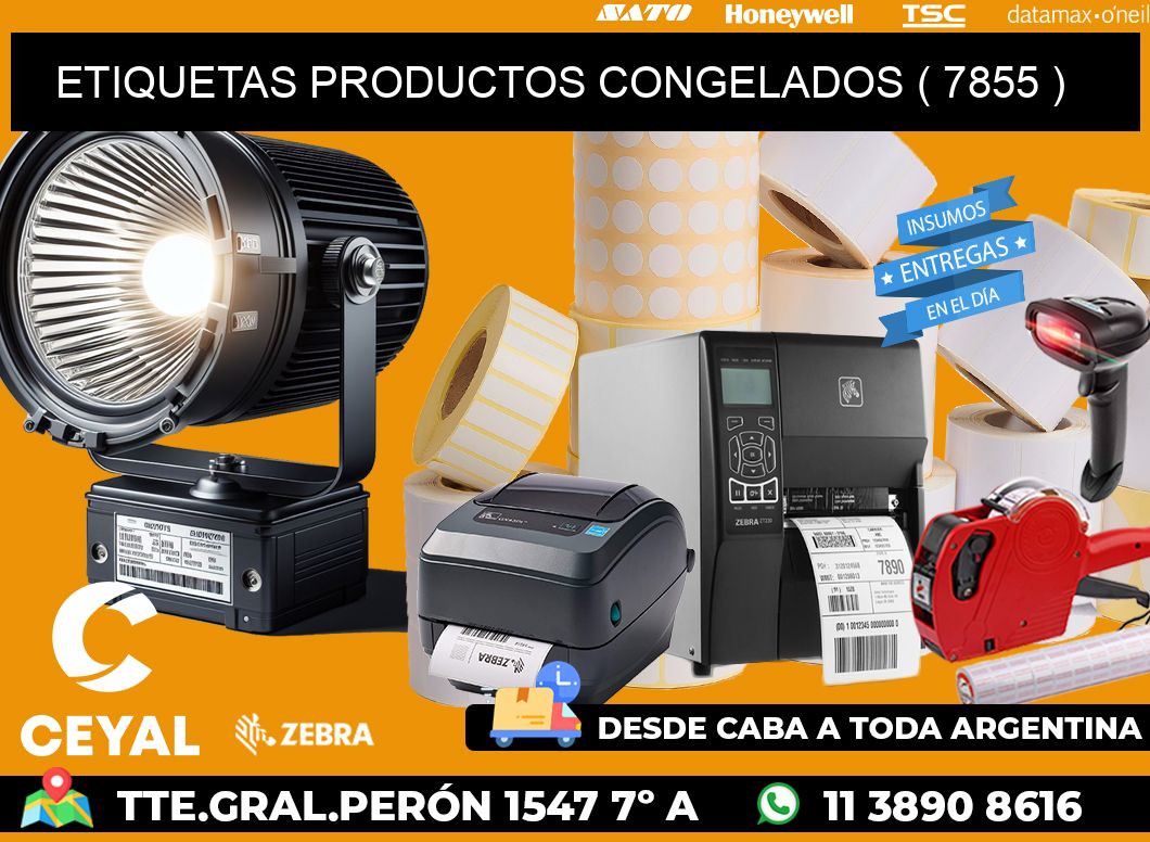 ETIQUETAS PRODUCTOS CONGELADOS ( 7855 )