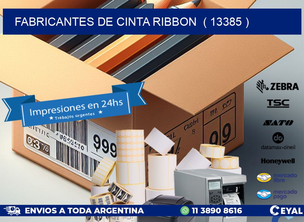 FABRICANTES DE CINTA RIBBON  ( 13385 )