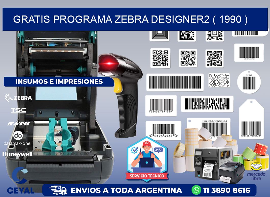 GRATIS PROGRAMA ZEBRA DESIGNER2 ( 1990 )