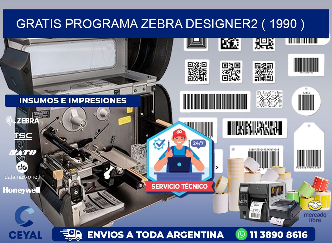 GRATIS PROGRAMA ZEBRA DESIGNER2 ( 1990 )