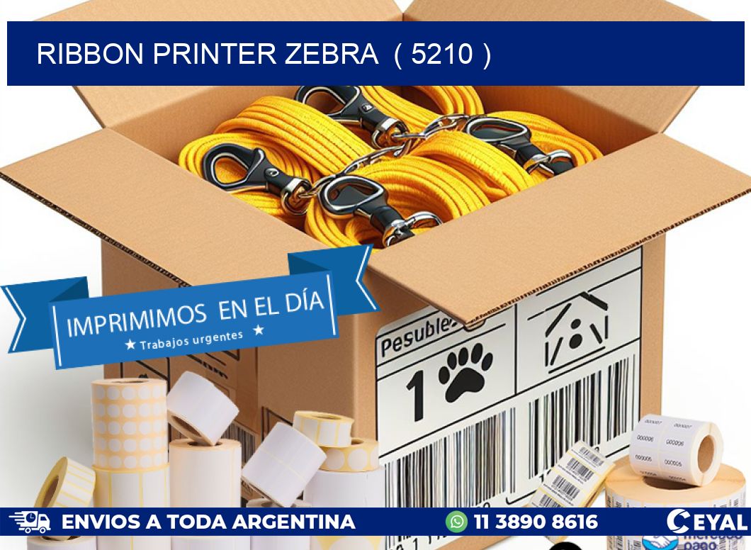 RIBBON PRINTER ZEBRA  ( 5210 )