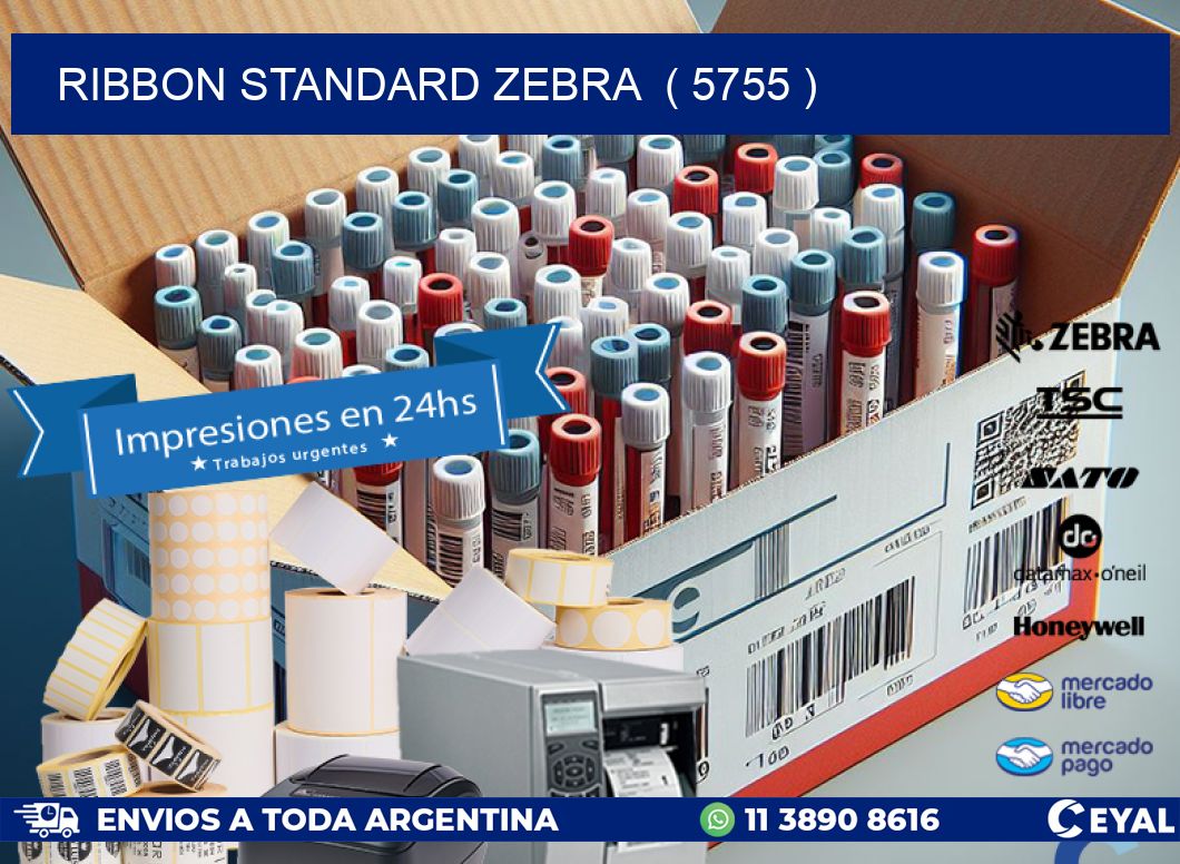RIBBON STANDARD ZEBRA  ( 5755 )