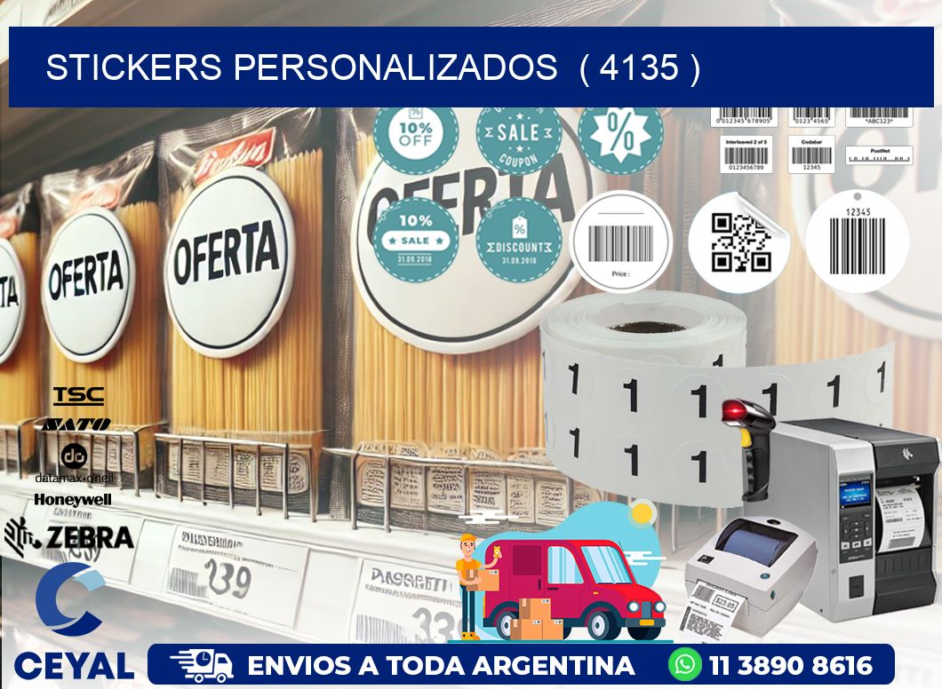 STICKERS PERSONALIZADOS  ( 4135 )