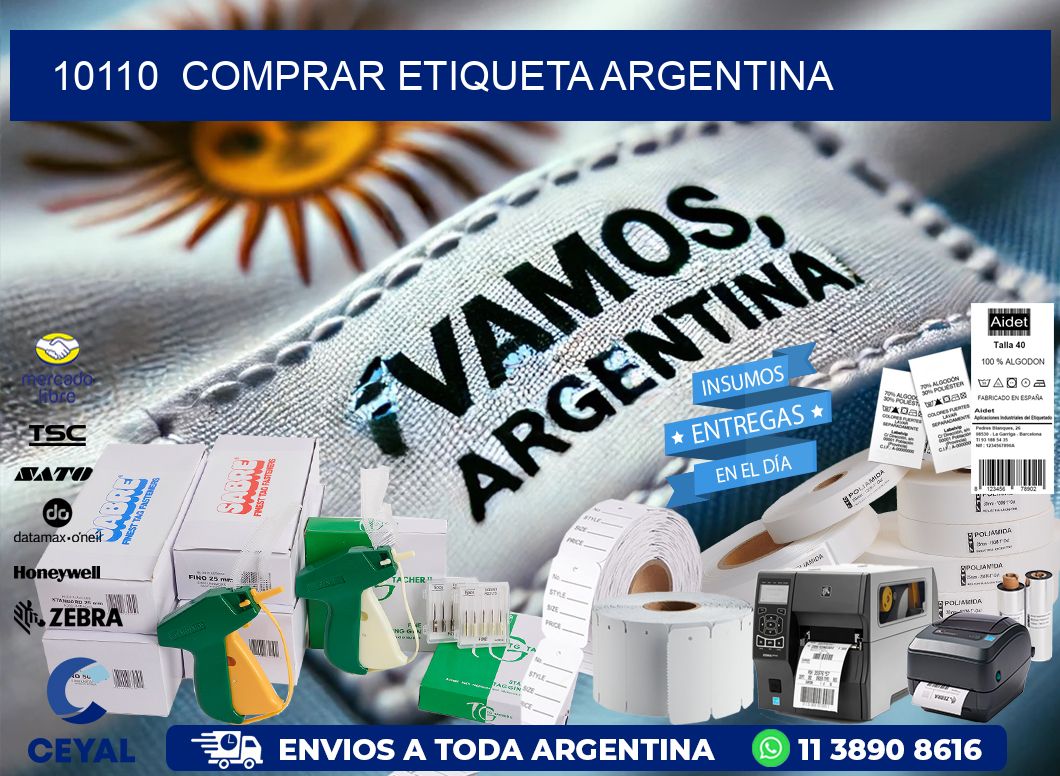 10110  COMPRAR ETIQUETA ARGENTINA