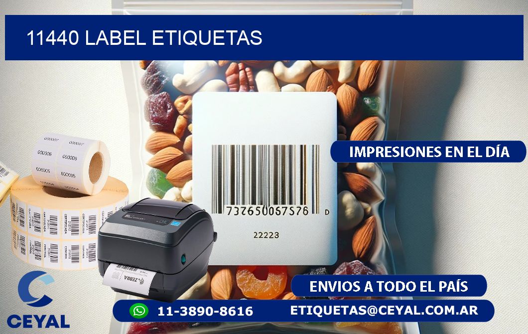 11440 LABEL ETIQUETAS