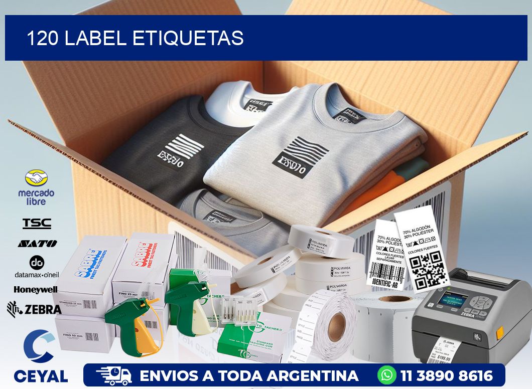 120 LABEL ETIQUETAS