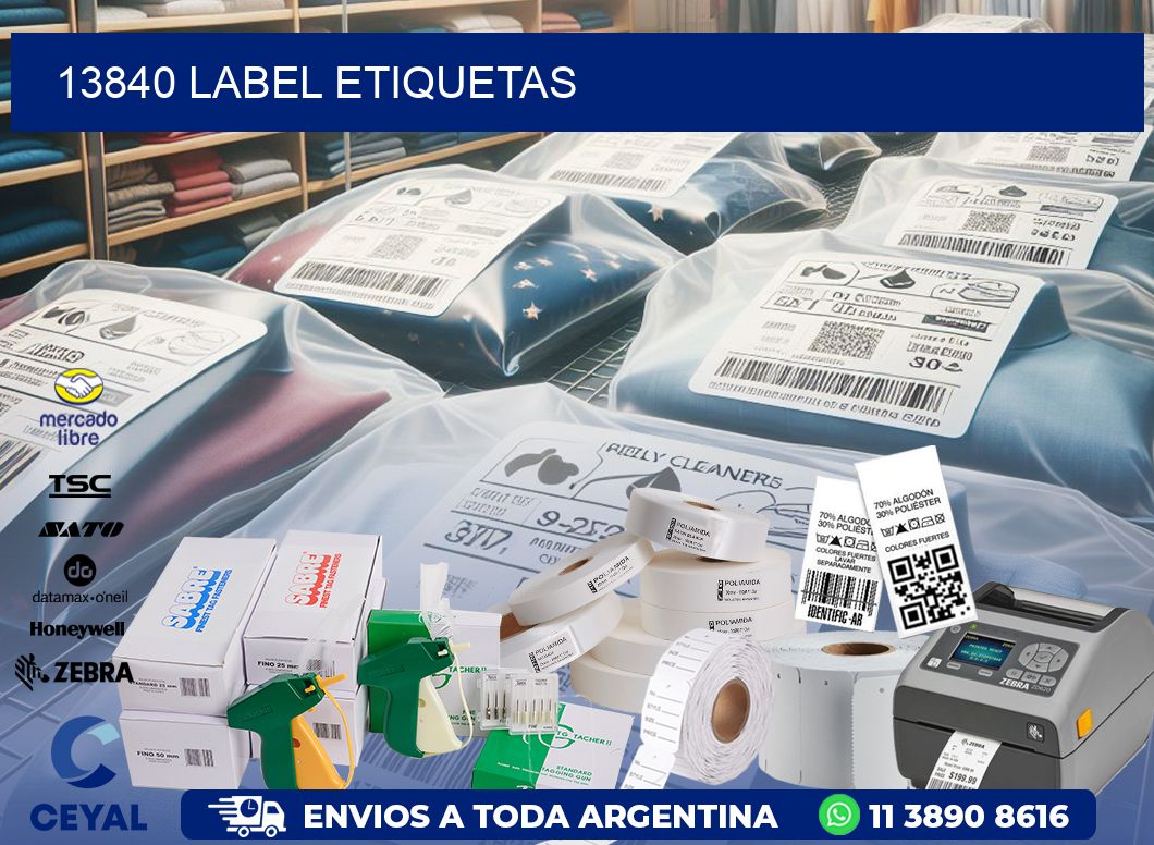 13840 LABEL ETIQUETAS