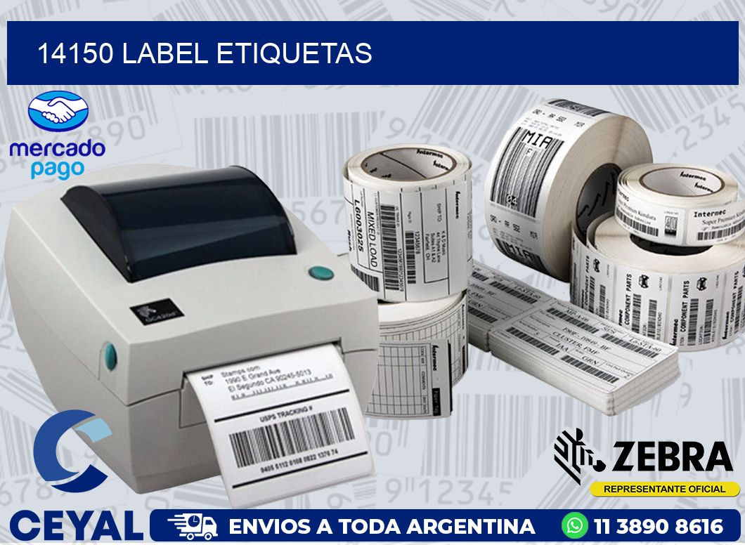 14150 LABEL ETIQUETAS