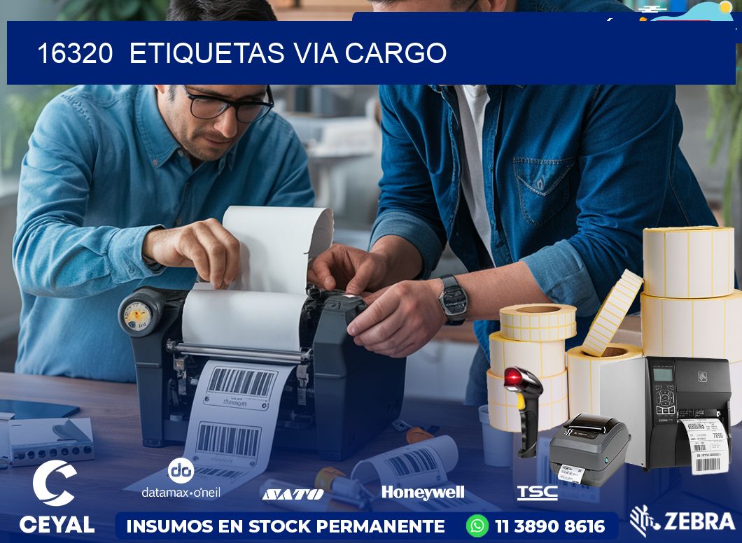 16320  ETIQUETAS VIA CARGO