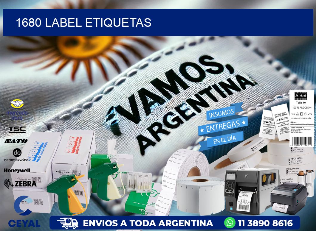 1680 LABEL ETIQUETAS