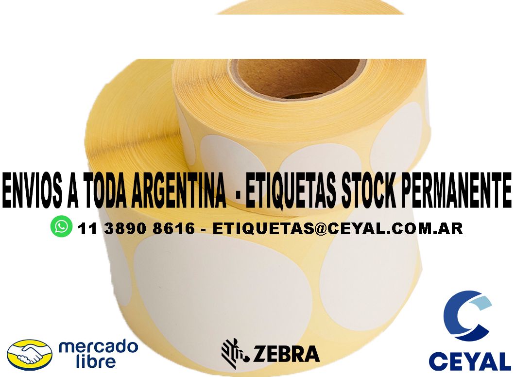 200 ETIQUETAS PERSONALIZADAS 39 x 90