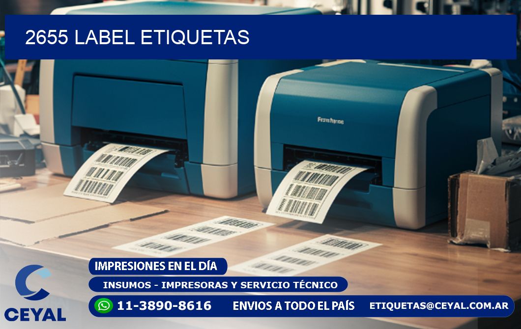 2655 LABEL ETIQUETAS