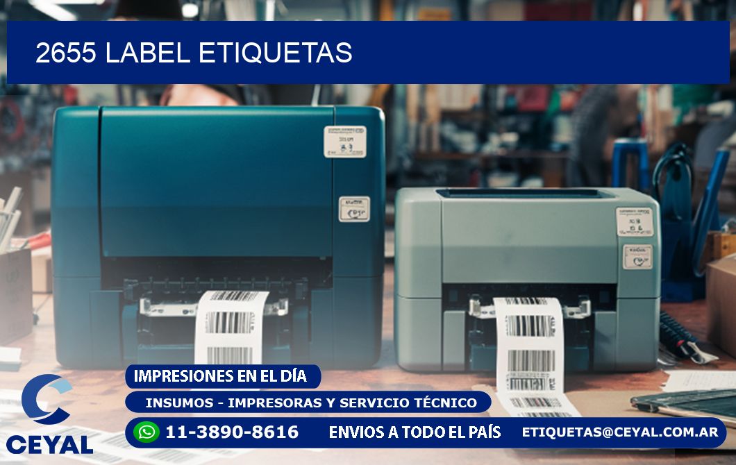 2655 LABEL ETIQUETAS