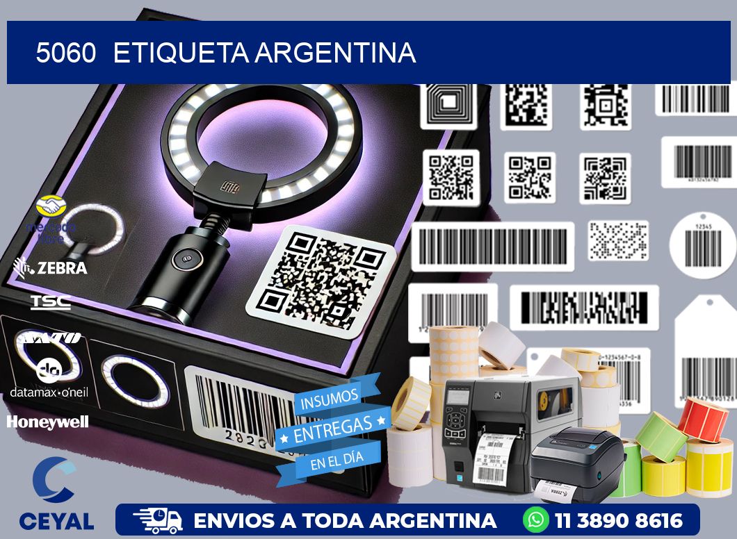 5060  ETIQUETA ARGENTINA