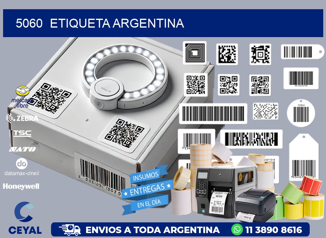 5060  ETIQUETA ARGENTINA