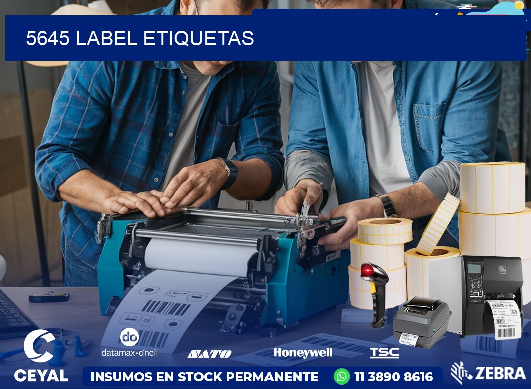 5645 LABEL ETIQUETAS