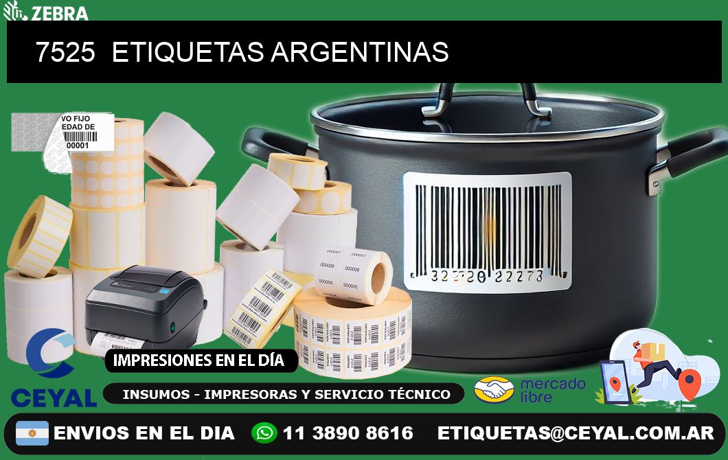 7525  ETIQUETAS ARGENTINAS