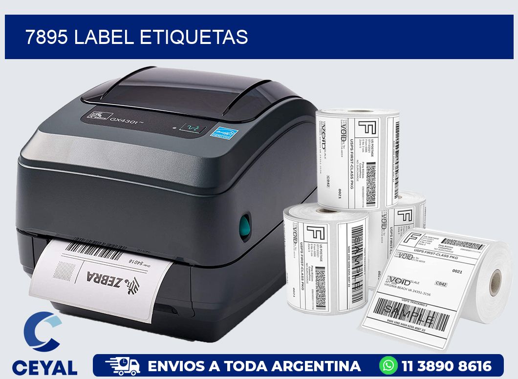 7895 LABEL ETIQUETAS